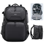 ULANZI BP10 35L Hardshell Camera Backpack, Professional Splash-proof Photography Camera Case Anti Theft Travel f Photographers Unisex Drone DSLR Mirrorless Camera Lens Tripod Holder 17'' Laptop Black