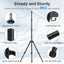 ULANZI TT43 Light Stand Tripod, Extendable 6.23ft Tripod Stand Photography Adjustable Aluminum, Portable Lighting Solution for Strobe Lights, Webcams, Cameras, and Softboxes