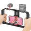 ULANZI U Rig Pro Smartphone Video Rig, Filmmaking Case, Phone Video Stabilizer Grip Tripod Mount for Videomaker Film-Maker Video-Grapher for iPhone Xs Xs Max Xr iPhone X 8 Plus Samsung, Black