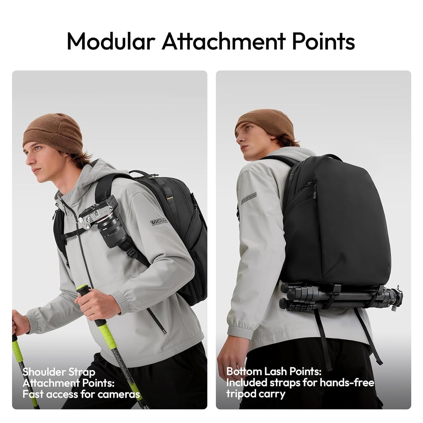 ULANZI YY038 Camera Backpacks 22L(Black)