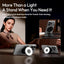 ULANZI LM21 Dual Sided Magnetic Selfie Ring Light for Phone with Magsafe | for iPhone/Android, 8000K CRI≥95, Touch Control, Extendable, Rechargeable, for Vlog,Video Call,TikTok,Video Call,Live Stream