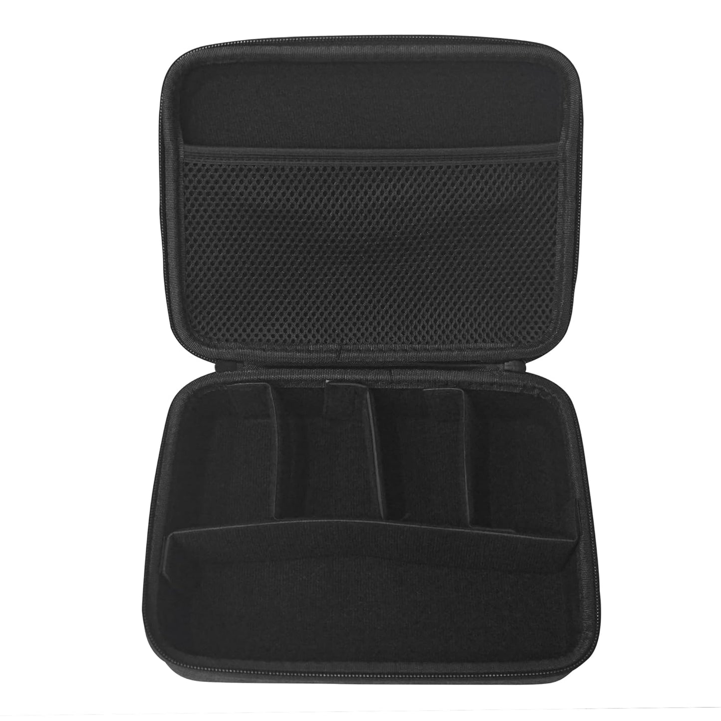 Hiffin TELESIN Carrying Case for Go pro Hero, DJI Osmo Pocket Action, Insta360 One X, More, Hard Protective Travel Bag with 4 Moveable Dividers for More Accessories, Black
