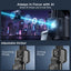 HIFFIN H8 AI-Powered 360° Auto Face Tracking Selfie Stick Tripod | 63-inch/160 cm Long Aluminium Extension Stand for Mobile & Camera | Quad-Leg Stability, Auto Rotation for Vlogging & Shooting