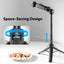 ULANZI MT90 Action Camera Tripod Stand Vlog Handle Grip with Quick Release, Ball Head & Cold Shoe, Camera Desktop Tripod for Action Cameras & Small Cameras