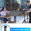 ULANZI MT-63 Mini Phone Tripod, 57" Portable Foldable Aluminum Alloy Extendable Camera Tripod with 2 in 1 Phone Clip, 360° Ball Head Travel Lightweight Tripod for iPhone DSLR Camera Max Load 5KG/11LBS