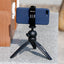 Ulanzi ST-02S Newest Aluminum Phone Tripod Mount w Cold Shoe Mount, Support Vertical and Horizontal, Universal Metal Adjustable Clamp for Apple iPhone X 8 7 6S Plus Sumsang Android Smartphones,Black