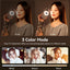 ULANZI MA30+LM19, 2-in-1 Magnetic Phone Tripod & Selfie Light Kit, MA30 Phone Stand with LM19 2500K-8500K LED Fill Light for MagSafe, Compatible with iPhone 17-12 Series for Photo/Vlog/Video.