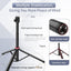ULANZI MT-79 Extendable Tripod Aluminum, 81" Portable Adjustable Light Stand with 1/4" Screw, 360° Ball Head Camera Phone Tripod for Camera Video Light Smartphone, Lightweight for Travel