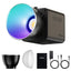 ULANZI 100W RGB Portable LED Video Light w DC Power Adapter, 111Wh Build-in Battery Metal Mini Adjustable Color Temperature COB Continuous Output Lighting Handheld Spotlight 2700K-6500K for Video