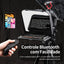 ULANZI RT02 Universal Teleprompter for Tablets, Smartphones and Cameras with Remote Control and 5 Camera Lens Adapter Rings with Cold Shoe Mount and 1/4" Threaded Hole