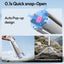 ULANZI Automatic Phone Tripod, MT85 Auto-Open Tripod with Enhanced 4-Leg, 60'' Selfie Stick Extendable Phone Stand, for Content Creation/Vlog, Compatible with iPhone 17/16/15/14/13/12, White