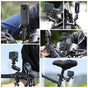 ULANZI 360°Motorcycle Camera Mount for GoPro Bike Holder Handlebar Mount Bracket w GoPro Adpter for Hero10/9/8/7/6/5/4/3 Action Cameras Accessory ?8~35mm (Fits Bicycle Utv Motorcycle Handlebar Holder)