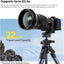 ULANZI Ombra ⅡCamera Tripod 61.5 Inch, 360° Ball Head Travel Tripod Stand with Uka Quick Release Plate for DSLR Sony Canon Fujifilm Camera Smartphone Vlogging Photography with Phone Mount Carry Bag