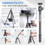 Ulanzi MT-60 Lightweight Camera Tripod, Professional 63.77" Carbon Fiber Travel Tripod with 360°Ball Head, Quick Release Plate for Cameras/DSLR/Projector, Adjustable Height 21.25-63.77 inches