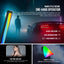 HIFFIN HF-550 RGB LED Stick Light with 30W Power, RGB CCT HSI Mode, 2500K-9900K Adjustable, 24 FX Effect, Detachable Diffuser, App Control, 4000mah Battery Stick Light for Photography & Videography