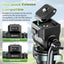 ULANZI JJ06 GlideGo Carbon Fiber Video Tripod, Dual 360° Pan Head, 73.6 inch Max Height, 11 lb Load, Quick Release Plate