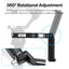 ULANZI Adjustable Sling Handgrip Gimbal Handle, DJI RS 4/4 Pro, RS 3 Mini/3/3 PRO, RS 2/RSC 2 Compatible, 360° Adjustable, Ergonomic Grip, Black, NATO Mount, 5KG Load, C049