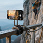 ULANZI MA50 Magnetic Phone Holder for Magsafe, Aluminium Adjustable Dual Magnetic Phone Tripod Stand with 1/4" Screw Hole for Selfie Sticks, Magic Arm, Compatible with iphone12 13 14 15 16 Series