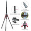ULANZI Light Stand Carbon Fiber MT-49, Adjustable Tripod Stand for Photography with Phone Clip, 194cm/76.4inch Studio Sturdy Tripod for Speedlight Flash Softbox Strobe Light Camera with Carrying Bag