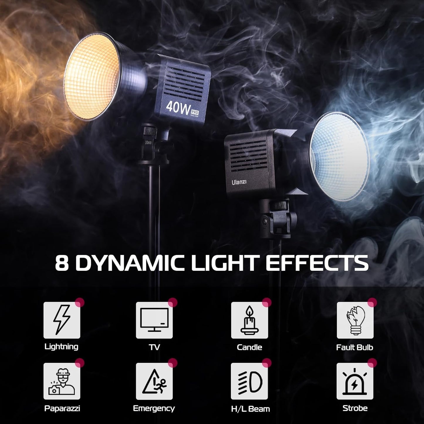 ULANZI 40W LED Video Light L023