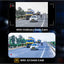 HIFFIN RoadCam X2 Dual Channel Recording Front 4K + Rear 1080P Dashcam with 1.47" Screen, Super Night Vision & WiFi, G-Sensor, Loop Recording, Parking Monitor. Ideal for Safety & Security