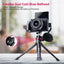 ULANZI Mini Camera Tripod with 360° Ball Head & Cold Shoe, Extendable Small Selfie Stick Tabletop Tripod Stand Handle Grip for Camera iPhone 11 Canon G7X Mark III Sony ZV-1 RX100 VII A6600 Vlogging