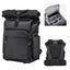 ULANZI B001 Rolltop Camera Backpack, 32.64L Professional Waterproof Photography Camera Case Travel Business 2 in 1, For Photographers Unisex DSLR Mirrorless Camera Lens Tripod Holder 16'' Laptop Black