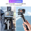 ULANZI BG-4 Camera Hand Grip + Tripod Battery Grip With Gopro9 Mount Rechargeable 5000Mah For Camera iPhone/Gopro Charging/Gopro 9 8 7 6 5 / Osmo Pocket/Osmo Action / A6400 / RX100 /, Black