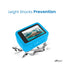 Hiffin Protective Silicone Sleeve Case + Lanyard Accessories Soft Rubber Frame Cover Protection for Go Pro Compatible with Go Pro Hero 9|10|11 Blue Action Camera (Blue)