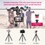 ULANZI MT-52 Flexible Tripod, Phone Tripod Stand with 1/4" Screw & Two Detachable Magic Arm, Octopus Tripod Compatible with iPhone 13 12 Pro Max Canon Nikon Sony Camera GoPro