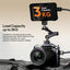 ULANZI HD02 10" Camera Magic Arm Super Clamp Kit with 360° Ball Head,Heavy-Duty Super Clamp,6.6lbs Load, 1/4"-20 & 3/8"-16 Mount, ARRI Pins, NATO Rail Articulating Friction Arm for DSLR/Monitor/Light