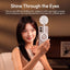 ULANZI ML05 Selfie Light for iPhone - Maglock Magnetic Phone Selfie Ring Light with Mirror, 9000K CRI≥97 Full Angle Portable LED Smartphone Fill Lighting for Travel Vlog Photo Video Recording White