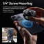 ULANZI SK-23 Electric Camera Suction Cup Mount with 1/4" Screw Hole for GoPro Hero 13/12/11/10/9, Insta360 X5/X4, DJI Osmo Pocket 3/2 Action 5 Pro/4, and Most Small Camera/Action Camera/Phone