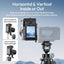 ULANZI UKA11 Foldable L Bracket for Camera - 4-Angle Vertical Horizontal Switch Quick Release Tripod Plate Compatible with Sony A7 Canon R5 Nikon Z Fujifilm