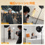 Ulanzi AT-05 Light Stand, Photography Stand, 78.7 inches (200 cm), Load Capacity: 11.0 lbs (5 kg), Stable, Aluminum, 6 Levels of Extendable, 1/4 inch Screws, Compatible with Photography Lights