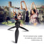 Ulanzi MT-03 Mini Tripod Pocket Desktop Tripod Mount with Removable 360° Ball Head and 45017 Screw ABS Material for Travel Photography