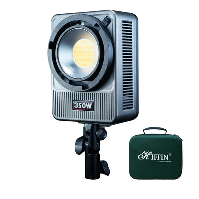 HIFFIN HF-350PRO Wonder Series 350W LED Video Light | 25,800lm Ultra Bright | CRI 95+ | CCT 2700K-6500K | Bowens Mount | App Control | Professional Light for Photography, Videos & Studio Use