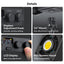 ULANZI 100W RGB Portable LED Video Light w DC Power Adapter, 111Wh Build-in Battery Metal Mini Adjustable Color Temperature COB Continuous Output Lighting Handheld Spotlight 2700K-6500K for Video