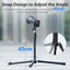 ULANZI TT43 Light Stand Tripod, Extendable 6.23ft Tripod Stand Photography Adjustable Aluminum, Portable Lighting Solution for Strobe Lights, Webcams, Cameras, and Softboxes