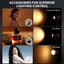 ULANZI EC65 LED Video Light 65W COB Bi-Color Mini Bowens Bracket Continuous Output Lighting with App Control Reflector Diffuser Capacitor 2700K - 6500K CRI≥95 Portable