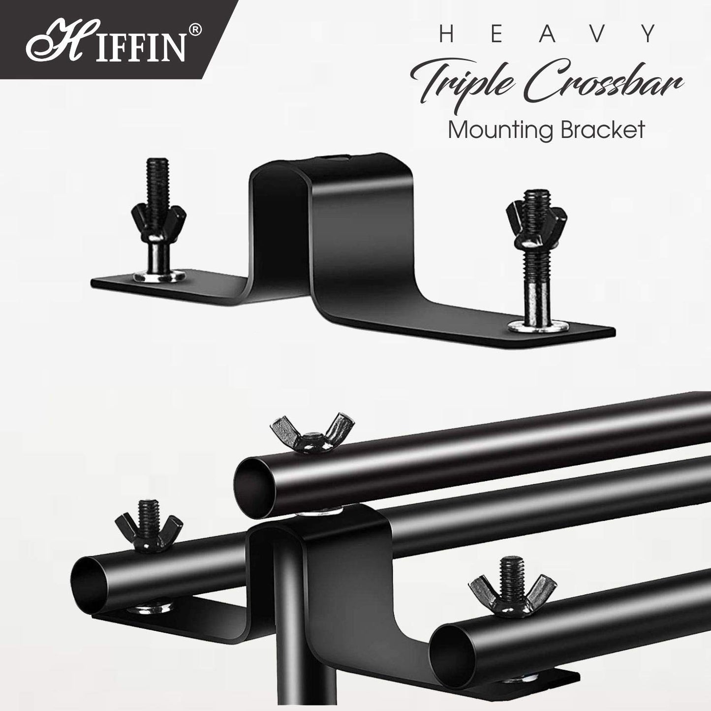 HIFFIN® Portable Background Backdrop Support Stand Kit 9ft Tall Adjustable Photo Backdrop Stand (3 in 1 Background Stand Kit, 3 in 1 Background Stand Kit)