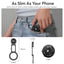 ULANZI MA50 Magnetic Phone Holder for Magsafe, Aluminium Adjustable Dual Magnetic Phone Tripod Stand with 1/4" Screw Hole for Selfie Sticks, Magic Arm, Compatible with iphone12 13 14 15 16 Series