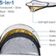 HIFFIN Reflector 42-inch / 107 cm 5 in 1 Collapsible Multi-Disc Light Reflector with Bag - Translucent, Silver, Gold, White and Black(reg)