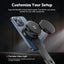 ULANZI MA30+LM19, 2-in-1 Magnetic Phone Tripod & Selfie Light Kit, MA30 Phone Stand with LM19 2500K-8500K LED Fill Light for MagSafe, Compatible with iPhone 17-12 Series for Photo/Vlog/Video.