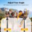 ULANZI SK26 Magnetic Phone Tripod 44.5‘’, 2-in-1 Selfie Stick Tripod Stand with Remote 33Ft, Portable Magnet Extendable Cell Phone Tripod Stand for Vlog/Travel/Video Recording/Streaming/Selfies