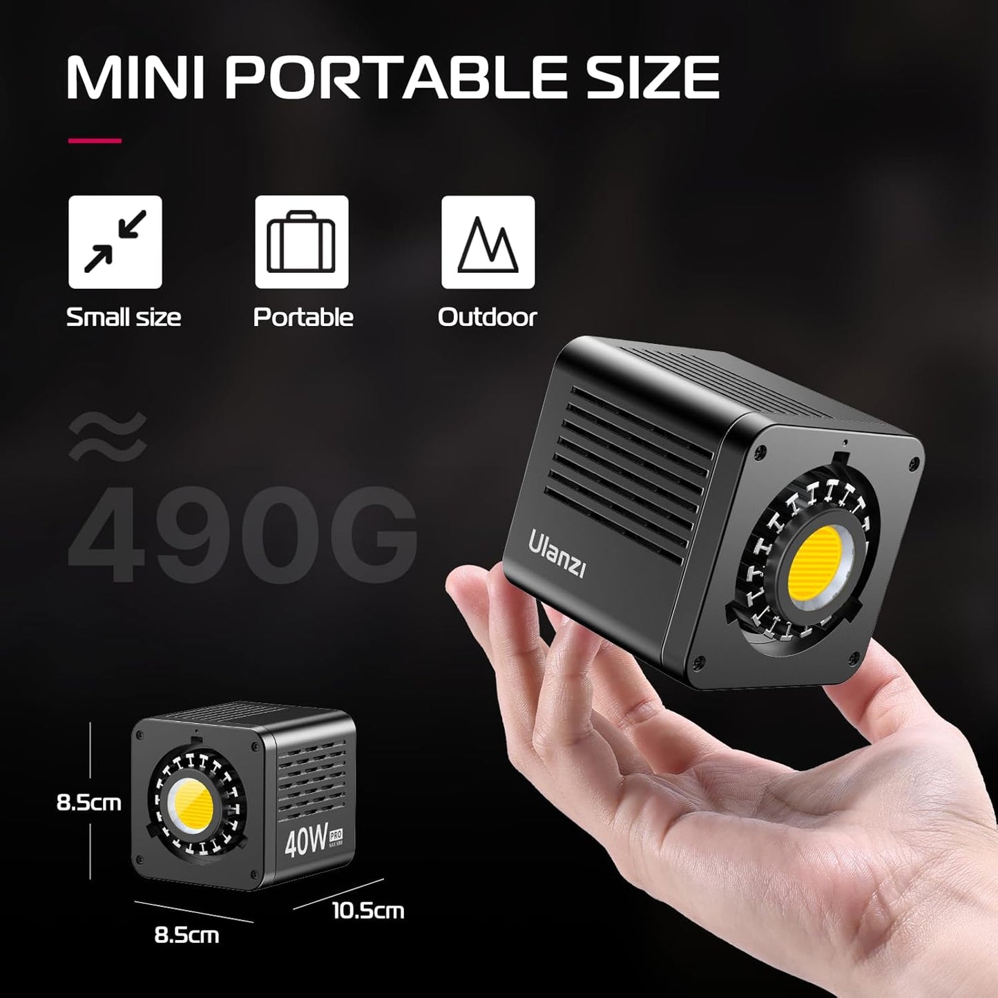 ULANZI 40W LED Video Light L023