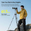 ULANZI Ombra ⅡCamera Tripod 61.5 Inch, 360° Ball Head Travel Tripod Stand with Uka Quick Release Plate for DSLR Sony Canon Fujifilm Camera Smartphone Vlogging Photography with Phone Mount Carry Bag