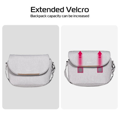 ULANZI Camera Bag, SLR/DSLR Camera Case Professional, Crossbody Photography Small Bag Fashion, Shoulder Bag for Women and Men Compatible for Sony Canon Nikon Mirrorless Camera Waterproof Lightweight