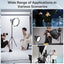 ULANZI TT43 Light Stand Tripod, Extendable 6.23ft Tripod Stand Photography Adjustable Aluminum, Portable Lighting Solution for Strobe Lights, Webcams, Cameras, and Softboxes