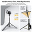ULANZI MT93 Universal 1/4" Light Stand Camera Tripod w Auto-Open w UKA Quick-Release, 63" Portable Adjustable Ball Head Tripod for Cameras/Video Light/Phone/Outdoor Photo, Up Load 6.61lb, w Bag
